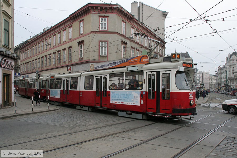 Wien - Straßenbahn - 4002
/ Bild: wien4002_bk1002260112.jpg
