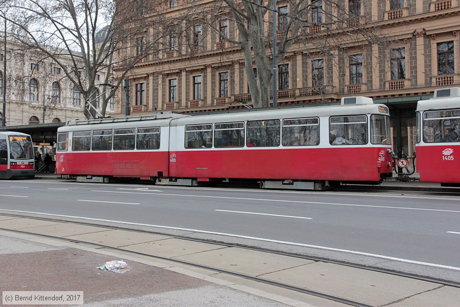 Wien - Straßenbahn - 4005
/ Bild: wien4005_bk1702230155.jpg