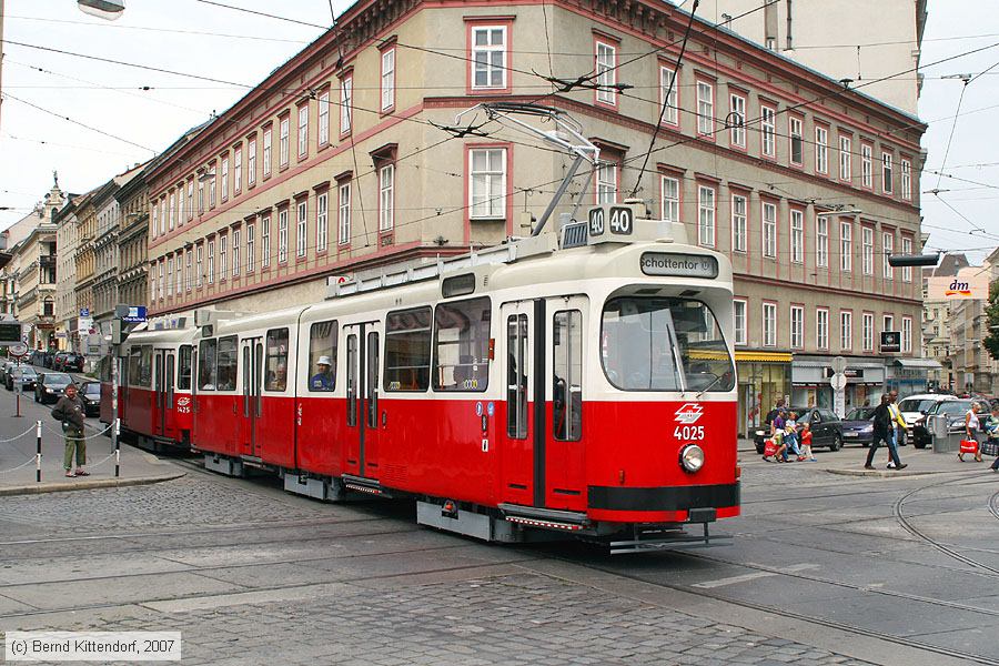 Wien - Straßenbahn - 4025
/ Bild: wien4025_bk0708100207.jpg