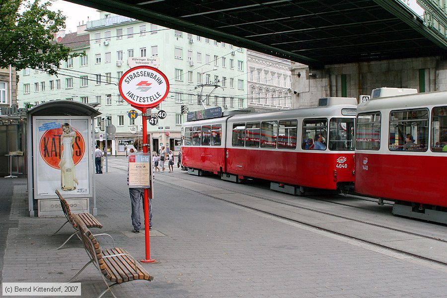 Wien - Straßenbahn - 4040
/ Bild: wien4040_bk0708100112.jpg