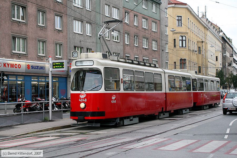 Wien - Straßenbahn - 4048
/ Bild: wien4048_bk0708110012.jpg