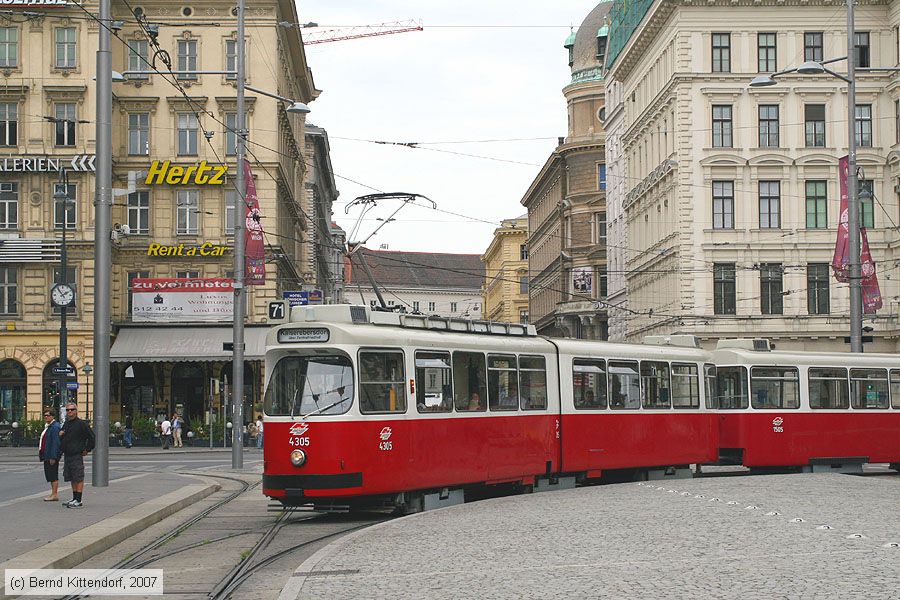 Wien - Straßenbahn - 4305
/ Bild: wien4305_bk0708100242.jpg