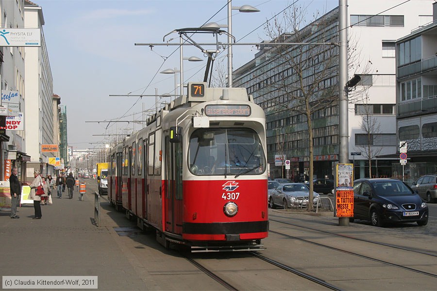 Wien - Straßenbahn - 4307
/ Bild: wien4307_cw1103150040.jpg