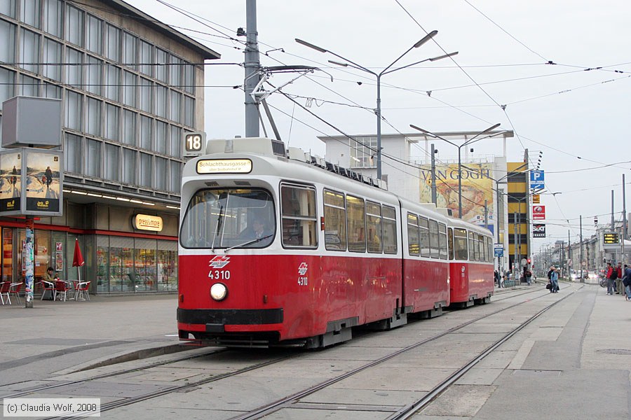 Wien - Straßenbahn - 4310
/ Bild: wien4310_cw0809140168.jpg