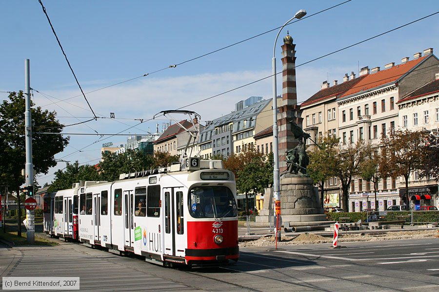 Wien - Straßenbahn - 4313
/ Bild: wien4313_bk0708100338.jpg