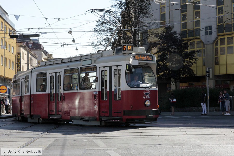 Wien - Straßenbahn - 4316
/ Bild: wien4316_bk1609010013.jpg