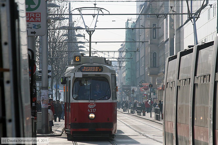 Wien - Straßenbahn - 4317
/ Bild: wien4317_cw1103150025.jpg