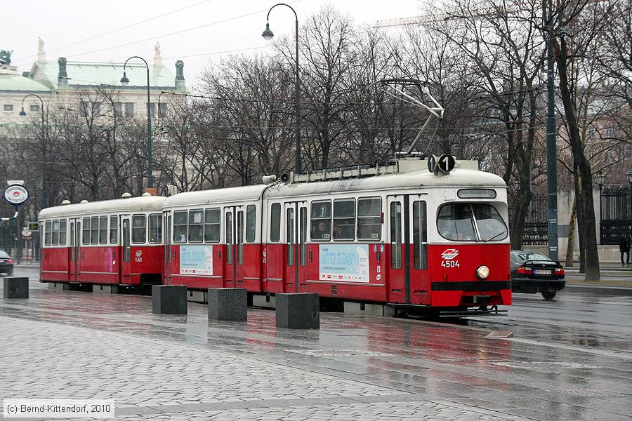Wien - Stra&szlig;enbahn - 4504
/ Bild: wien4504_bk1002260318.jpg