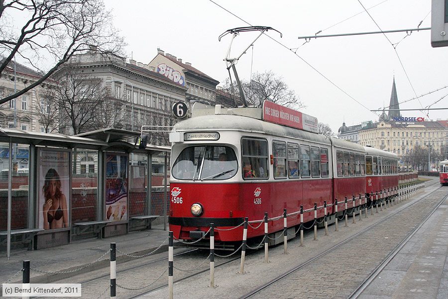 Wien - Straßenbahn - 4506
/ Bild: wien4506_bk1103160122.jpg