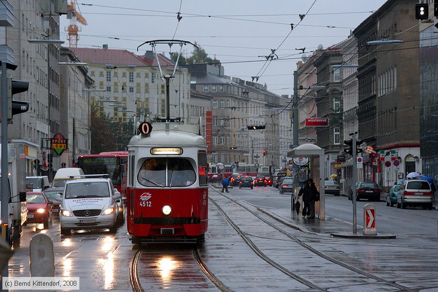 Wien - Stra&szlig;enbahn - 4512
/ Bild: wien4512_bk0809160048.jpg