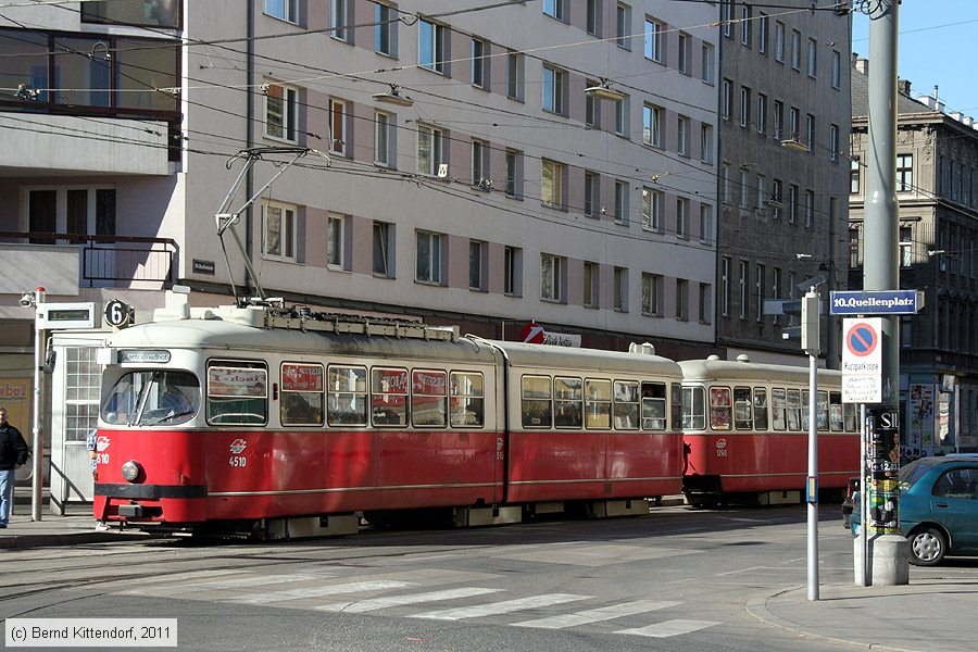 Wien - Straßenbahn - 4510
/ Bild: wien4510_bk1103140007.jpg