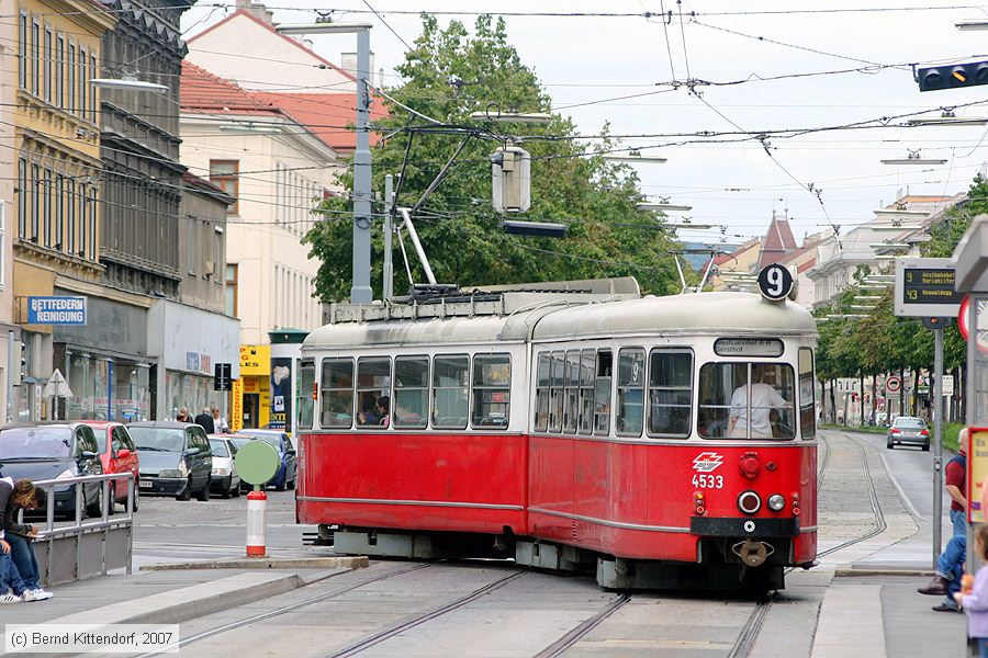 Wien - Straßenbahn - 4533
/ Bild: wien4533_bk0708100043.jpg