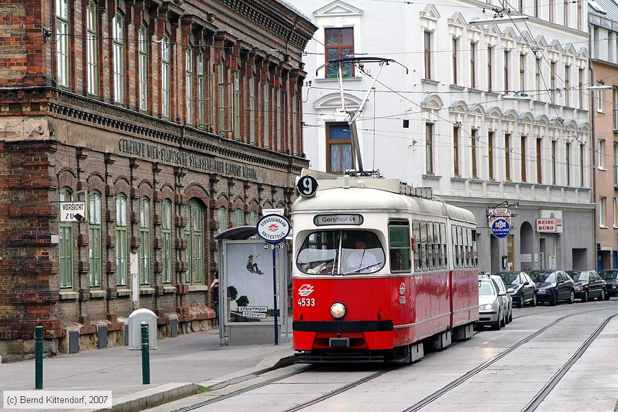 Wien - Straßenbahn - 4533
/ Bild: wien4533_bk0708100085.jpg