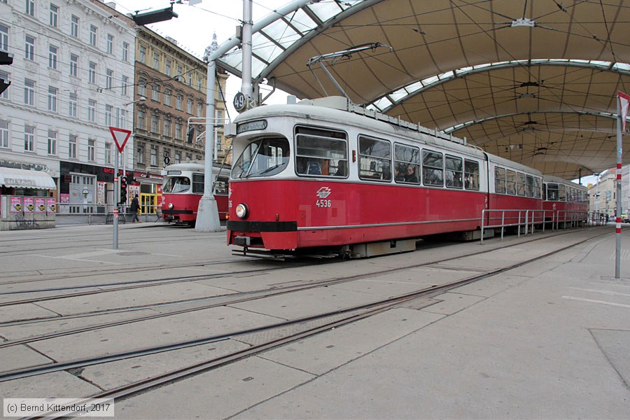 Wien - Straßenbahn - 4536
/ Bild: wien4536_bk1702230085.jpg Wien - Straßenbahn - 4536
/ Bild: wien4536_bk1702230085.jpg