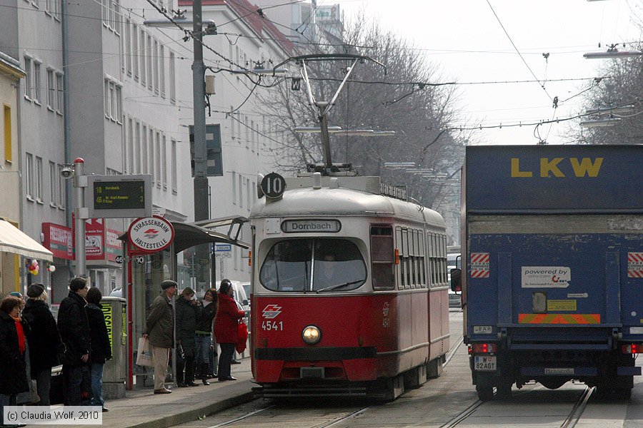 Wien - Straßenbahn - 4541
/ Bild: wien4541_cw1002230143.jpg Wien - Straßenbahn - 4541
/ Bild: wien4541_cw1002230143.jpg