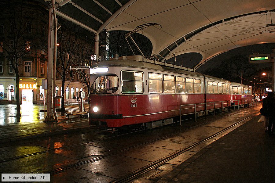 Wien - Straßenbahn - 4560
/ Bild: wien4560_bk1103170307.jpg