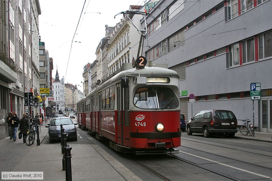 Wien - Straßenbahn - 4749
/ Bild: wien4749_cw1002260113.jpg Wien - Straßenbahn - 4749
/ Bild: wien4749_cw1002260113.jpg