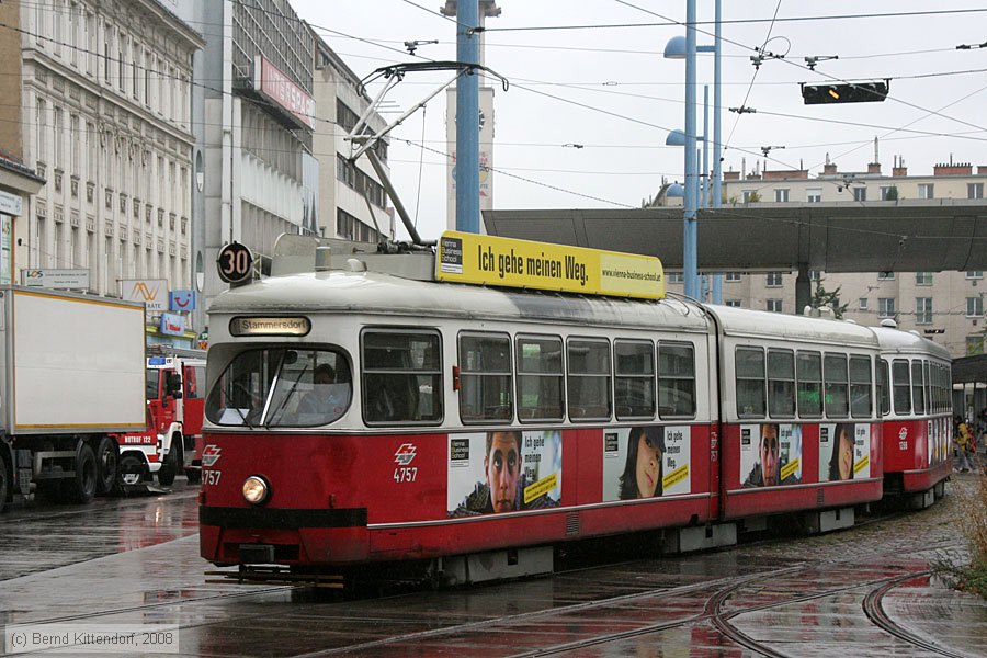 Wien - Straßenbahn - 4757
/ Bild: wien4757_bk0809150309.jpg
