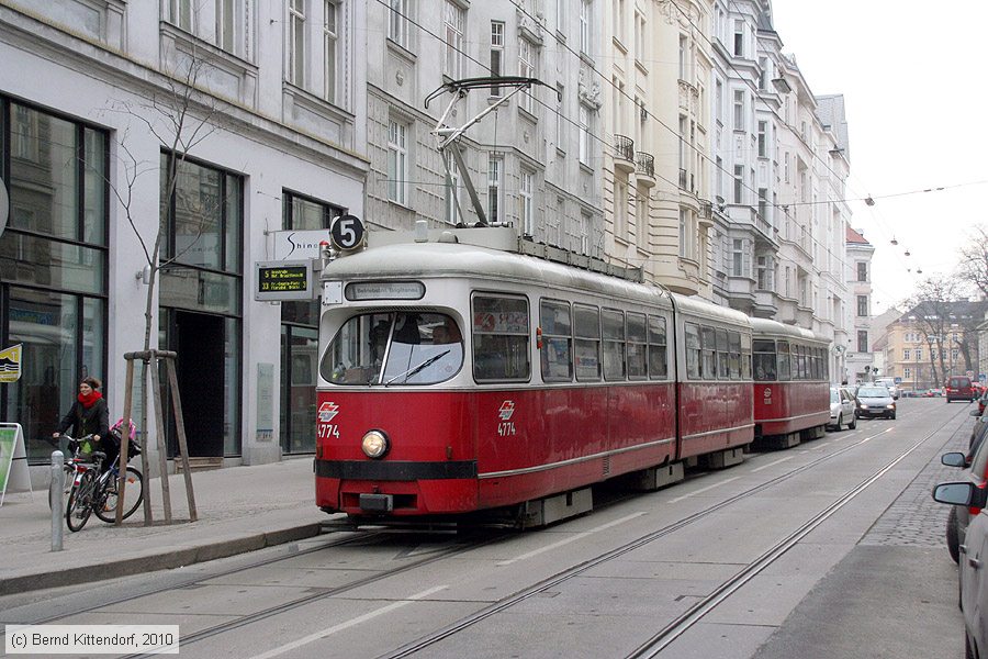 Wien - Straßenbahn - 4774
/ Bild: wien4774_bk1002260054.jpg Wien - Straßenbahn - 4774
/ Bild: wien4774_bk1002260054.jpg