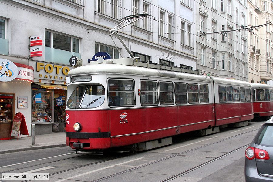 Wien - Straßenbahn - 4774
/ Bild: wien4774_bk1002260056.jpg Wien - Straßenbahn - 4774
/ Bild: wien4774_bk1002260056.jpg