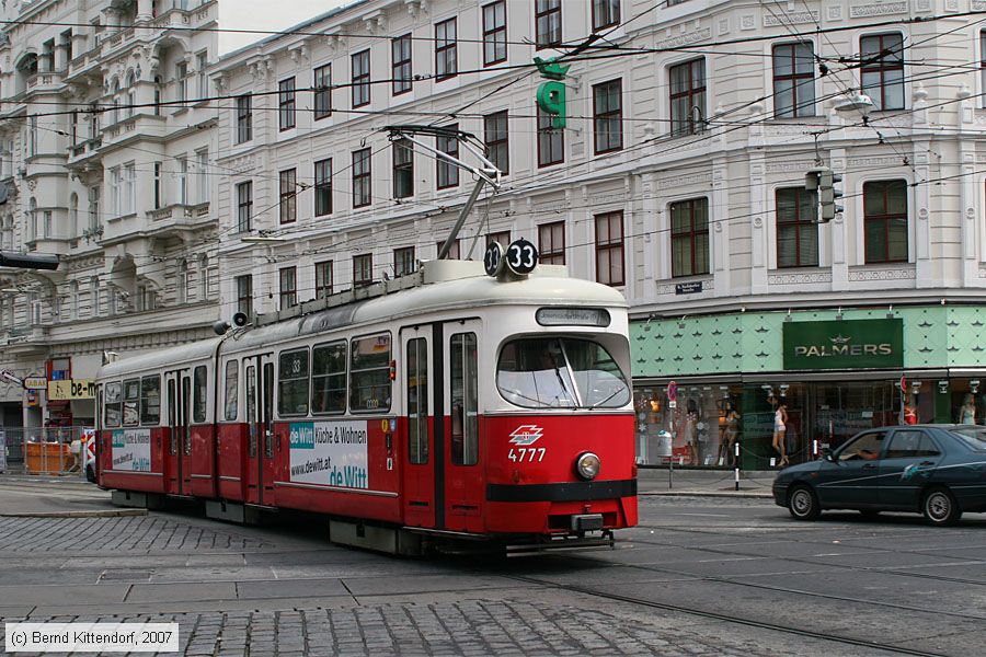 Wien - Straßenbahn - 4777
/ Bild: wien4777_bk0708100155.jpg