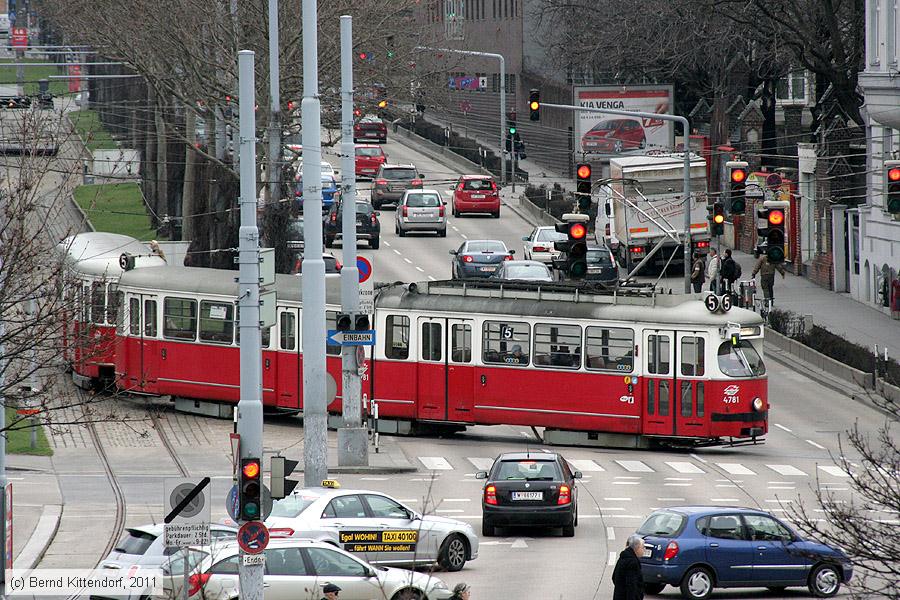 Wien - Straßenbahn - 4781
/ Bild: wien4781_bk1103190017.jpg Wien - Straßenbahn - 4781
/ Bild: wien4781_bk1103190017.jpg