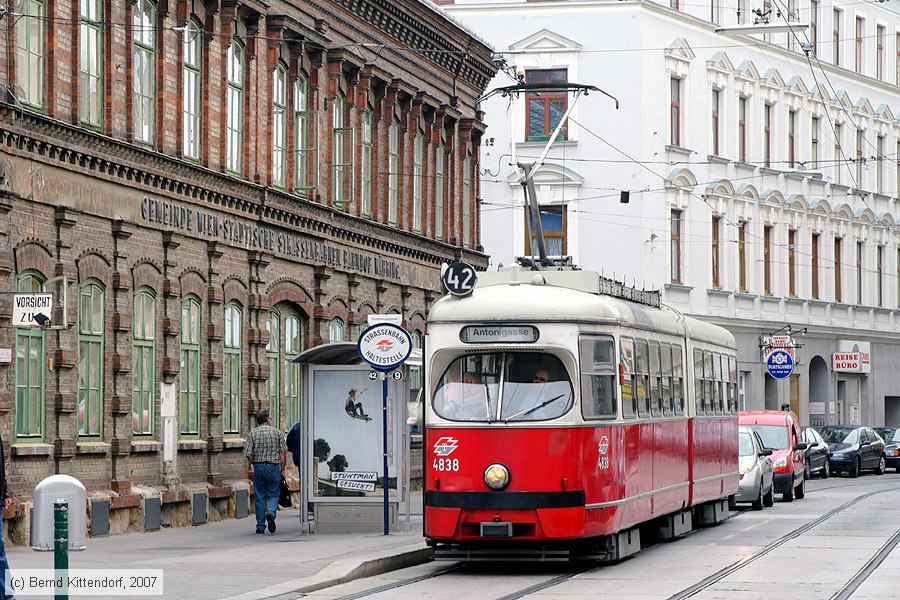 Wien - Straßenbahn - 4838
/ Bild: wien4838_bk0708100079.jpg
