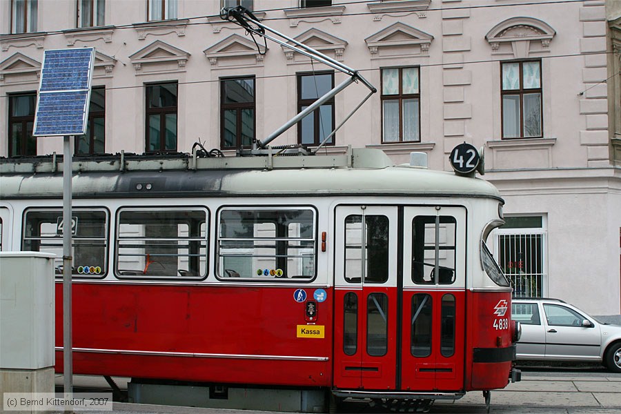 Wien - Straßenbahn - 4838
/ Bild: wien4838_bk0708100089.jpg