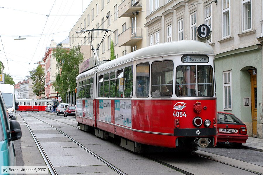 Wien - Straßenbahn - 4854
/ Bild: wien4854_bk0708100052.jpg Wien - Straßenbahn - 4854
/ Bild: wien4854_bk0708100052.jpg