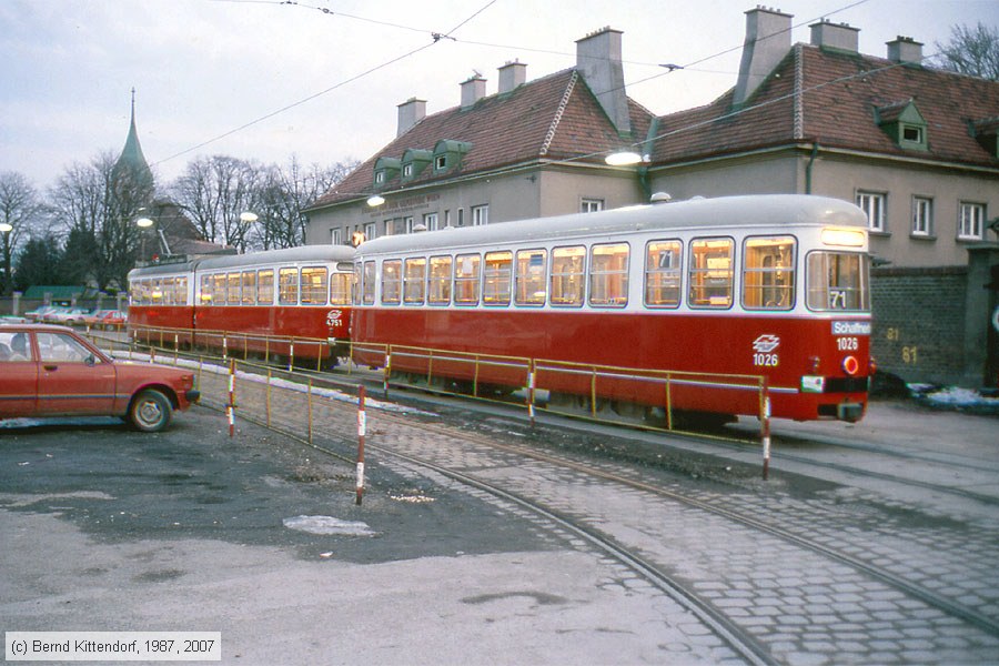Wien - Straßenbahn - 1026
/ Bild: wien1026_ds110315.jpg Wien - Straßenbahn - 1026
/ Bild: wien1026_ds110315.jpg