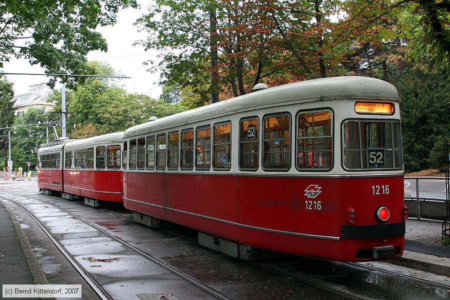 Wien - Straßenbahn - 1216
/ Bild: wien1216_bk0708110025.jpg