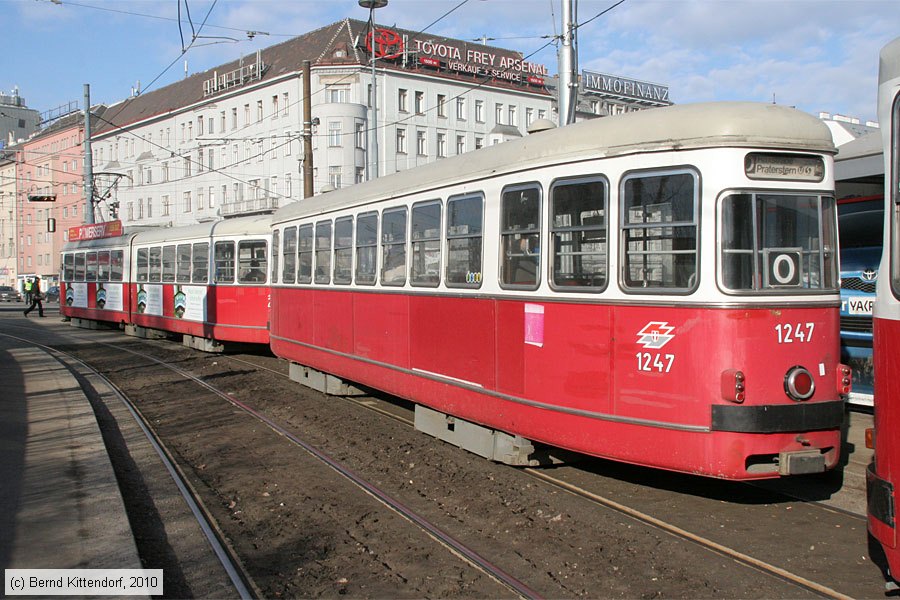 Wien - Straßenbahn - 1247
/ Bild: wien1247_bk1002250019.jpg Wien - Straßenbahn - 1247
/ Bild: wien1247_bk1002250019.jpg