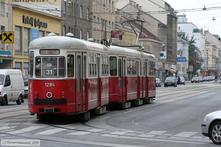 Wien - Straßenbahn - 1284
/ Bild: wien1284_bk0809170139.jpg Wien - Straßenbahn - 1284
/ Bild: wien1284_bk0809170139.jpg