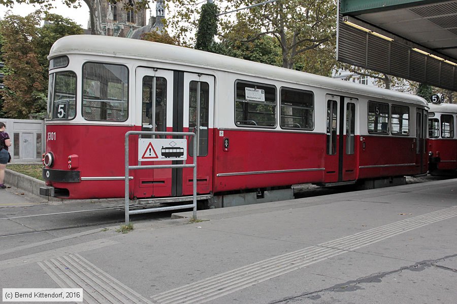 Wien - Straßenbahn - 1301
/ Bild: wien1301_bk1608290027.jpg