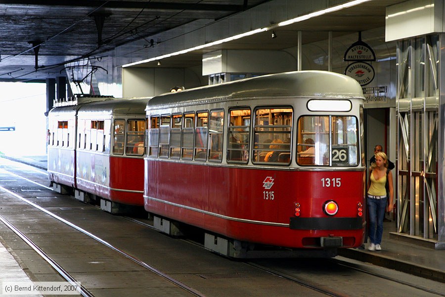 Wien - Straßenbahn - 1315
/ Bild: wien1315_bk0708100455.jpg