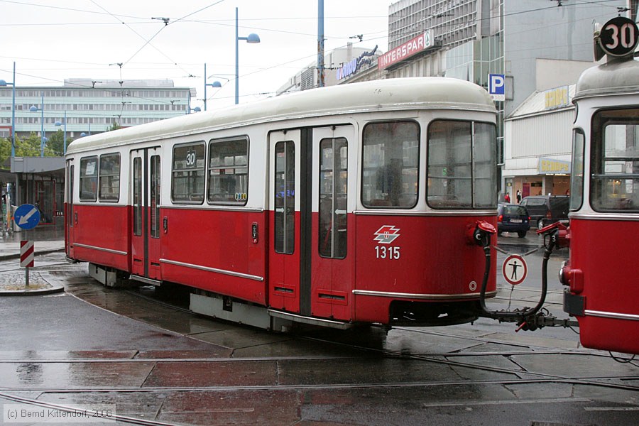 Wien - Straßenbahn - 1315
/ Bild: wien1315_bk0809150240.jpg