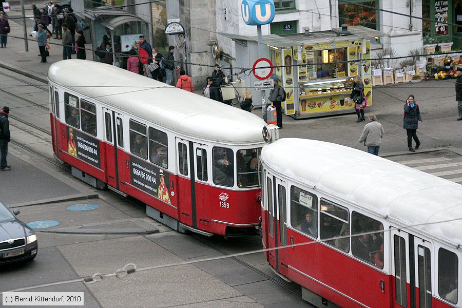 Wien - Straßenbahn - 1359
/ Bild: wien1359_bk1002230009.jpg Wien - Straßenbahn - 1359
/ Bild: wien1359_bk1002230009.jpg