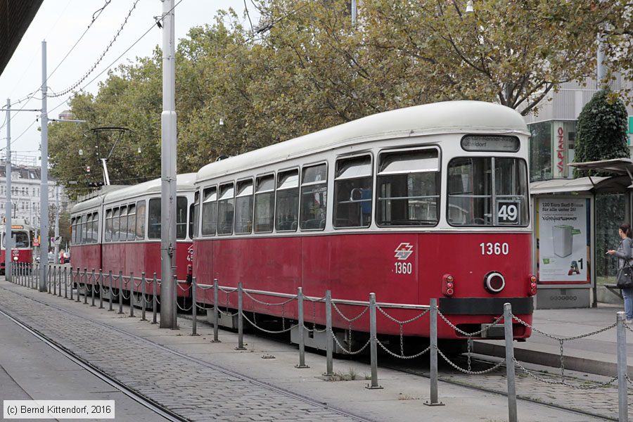Wien - Stra&szlig;enbahn - 1360
/ Bild: wien1360_bk1608290016.jpg