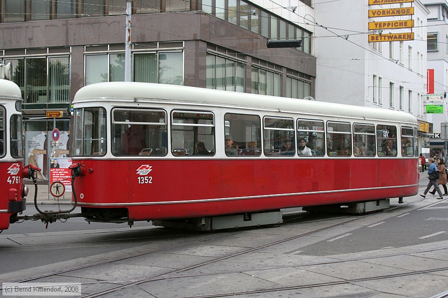 Wien - Stra&szlig;enbahn - 1352
/ Bild: wien1352_bk0809170107.jpg