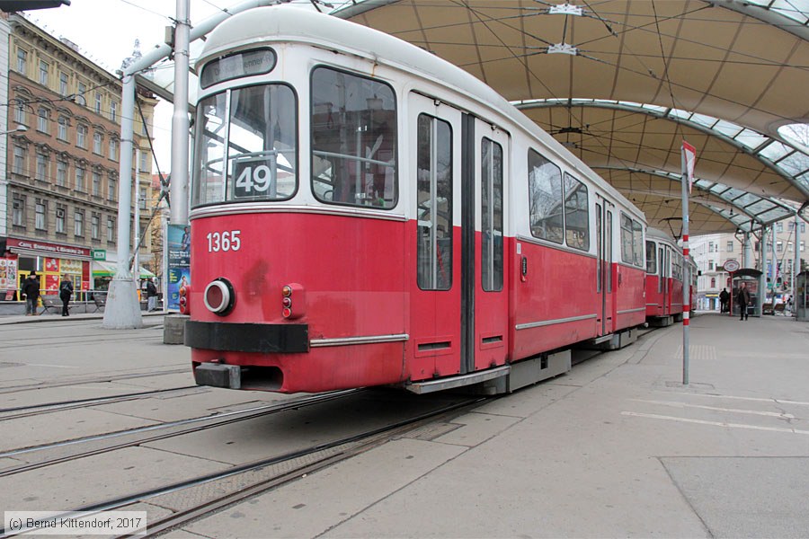Wien - Straßenbahn - 1365
/ Bild: wien1365_bk1702230076.jpg Wien - Straßenbahn - 1365
/ Bild: wien1365_bk1702230076.jpg