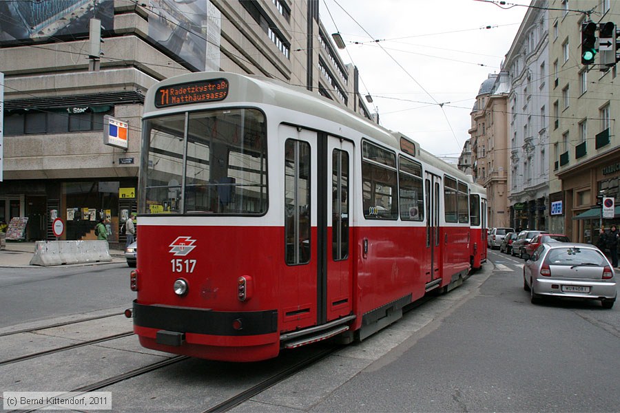 Wien - Straßenbahn - 1517
/ Bild: wien1517_bk1103190244.jpg