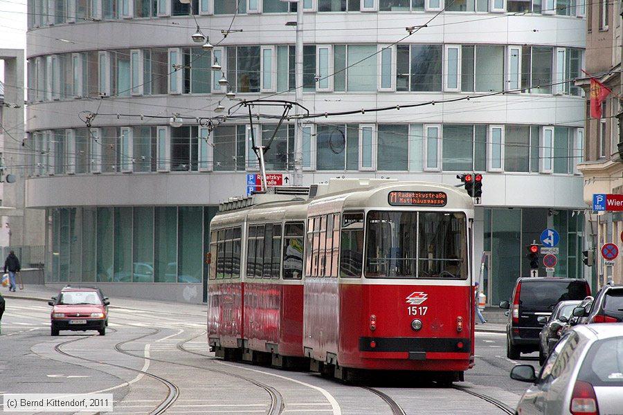 Wien - Straßenbahn - 1517
/ Bild: wien1517_bk1103190245.jpg