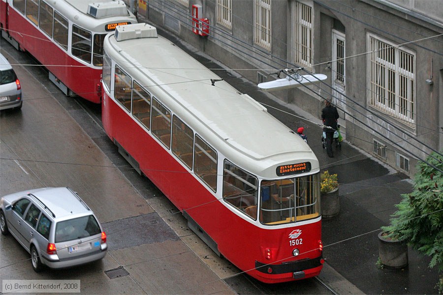 Wien - Straßenbahn - 1502
/ Bild: wien1502_bk0809150031.jpg