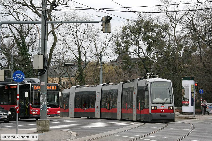 Wien - Stra&szlig;enbahn - 68
/ Bild: wien68_bk1103190040.jpg