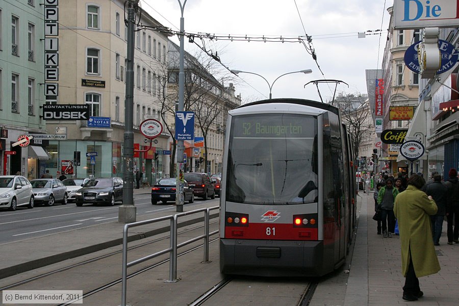 Wien - Straßenbahn - 81
/ Bild: wien81_bk1103190263.jpg