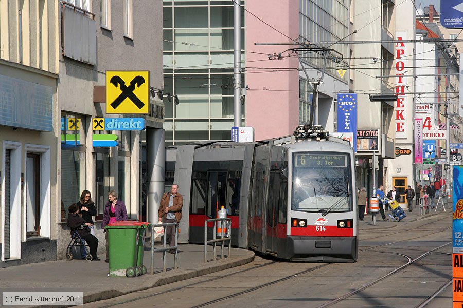 Wien - Straßenbahn - 614
/ Bild: wien614_bk1103150027.jpg