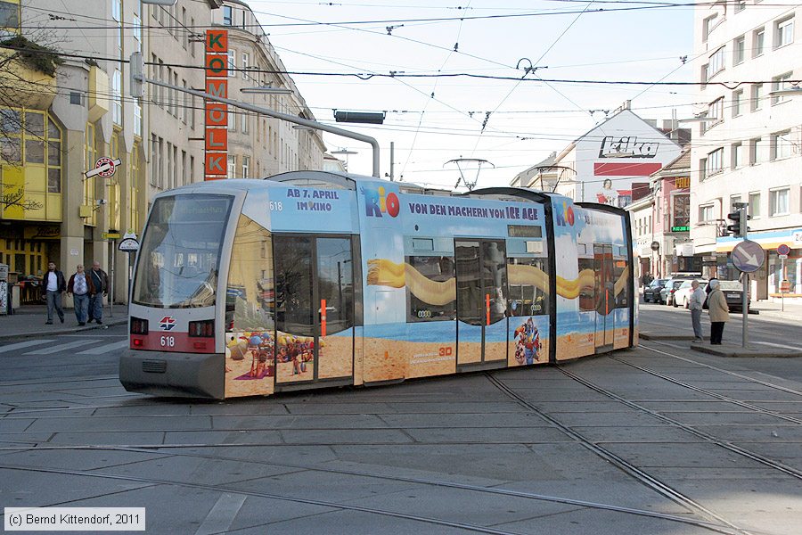 Wien - Straßenbahn - 618
/ Bild: wien618_bk1103140023.jpg