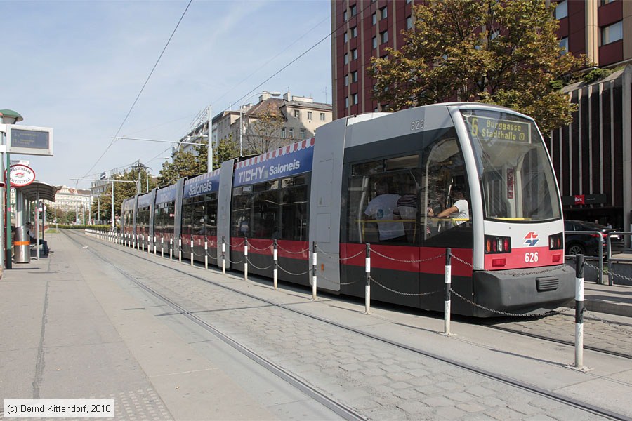 Wien - Stra&szlig;enbahn - 626
/ Bild: wien626_bk1609030086.jpg