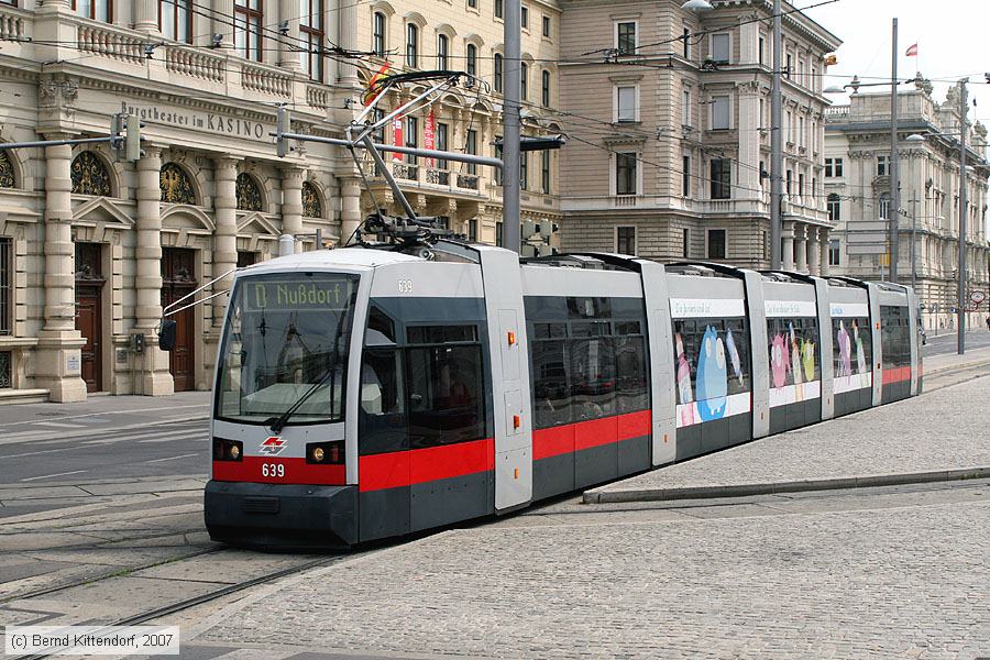 Wien - Straßenbahn - 639
/ Bild: wien639_bk0708100260.jpg Wien - Straßenbahn - 639
/ Bild: wien639_bk0708100260.jpg