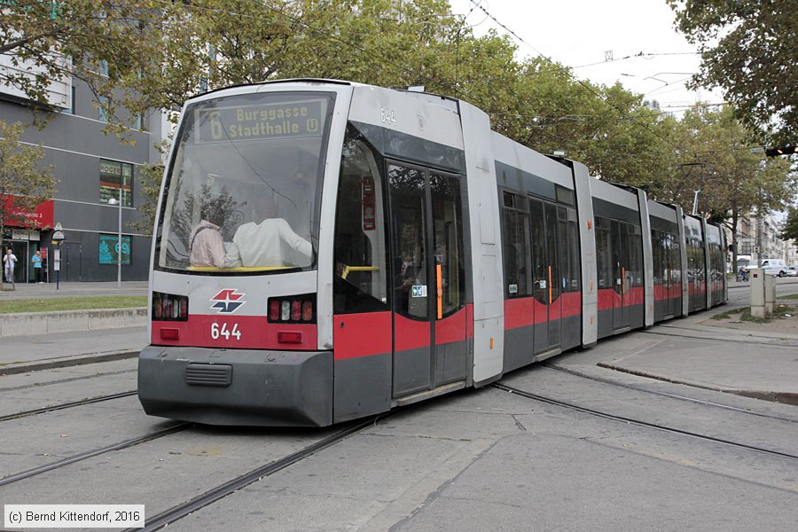Wien - Straßenbahn - 644
/ Bild: wien644_bk1608290009.jpg Wien - Straßenbahn - 644
/ Bild: wien644_bk1608290009.jpg